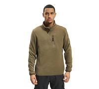 Brandit Fleece Troyer, Color: Olive, Size: 4XL