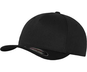 Brandit Flexfit 5 Panel Cap, negro, Talla L/XL