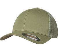 Brandit Flexfit Mesh Trucker Cap, oliva, Talla S/M