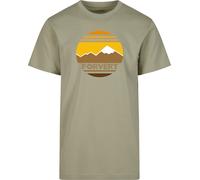 Brandit Forvert Bishop Camiseta, verde-marrón, tamaño XL para Hombres