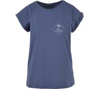 Brandit Forvert Mojave Camiseta de mujer, azul, tamaño L