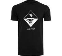 Brandit Forvert Morro Bay Camiseta, negro, Talla L