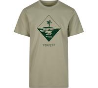 Brandit Forvert Morro Bay Camiseta, verde-marrón, tamaño M para Hombres