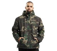 Brandit Frontzip Windbreaker, Color: woodland, Size: L