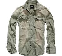 Brandit Hardee Denim Shirt Long Sleeve, color: grau, size: S