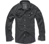 Brandit Hombres Policía Slimfit Camisa Manga Larga Algodón Seguridad Superior La