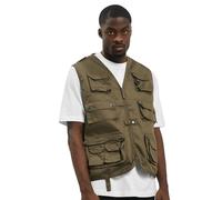 Brandit Hunting Vest Hombre Chaleco Negro 80% poliéster, 20% algodón