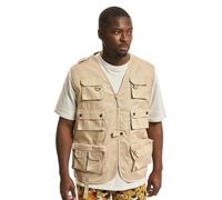 Brandit Hunting Vest Hombre Chaleco Negro 80% poliéster, 20% algodón