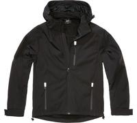 Brandit Hurricane Softshell Chaqueta, negro, Talla XL