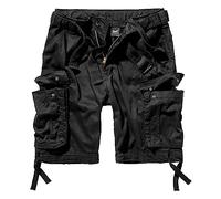 Brandit Indian Summer - Pantalones cortos para hombre, tallas de S a 7XL, tallas grandes Negro (2) L