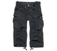 Brandit Industry Vintage 3/4 Shorts, negro, Talla L