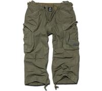 Brandit Industry Vintage 3/4 Shorts, oliva, Talla M