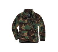 Brandit Teddyfleece Troyer Sudadera Tipo Troyer Forrada Fleece con Cremallera