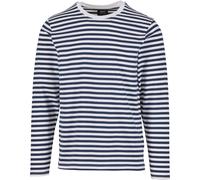 Brandit Jersey Camiseta Rayas Manga Larga Para Hombres Algodón