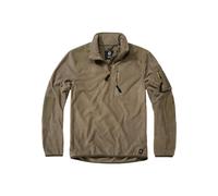 Brandit Jersey 'Troyer Ripstop' oliva / negro L EUR