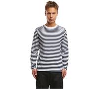 Brandit Jerseyshirt, stripe, longsl., Color: navy-white-st, Size: L