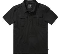 Brandit Camiseta hombre Jersey Poloshirt Jon media manga Negro M