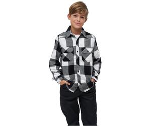 Brandit Kids Check Shirt Long Sleeve Unisex niños