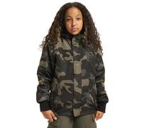 Brandit Kids Frontzip Windbreaker Chaqueta, darkcamo, 170 cm Unisex NIÑO