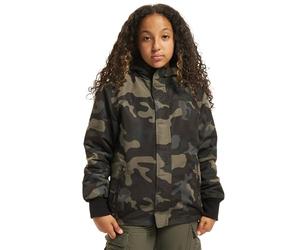 Brandit Kids Frontzip Windbreaker Chaqueta, darkcamo, 170 cm Unisex NIÑO