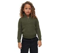 Brandit Kids Marine Pullover Troyer, Unisex niños, Oliva, 134-140