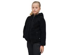 Brandit Chaqueta Teddyfleece con capucha infantil negra Talla 146/152