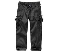 Brandit Kids US Ranger - Pantalones para niños (talla L 146), color negro