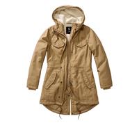 Brandit Ladies Marsh Lake Parka Chaqueta Mujer Fishtail Abrigo Invierno