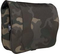 Brandit Large Bolsa de aseo, negro/camuflaje, Talla única