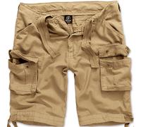 Brandit Leyenda Urbana Vintage Shorts Hombres Militares Patrulla Algodón Beige D