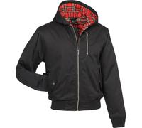 Brandit Lord Canterbury Chaqueta de invierno con capucha, negro, tamaño 2XL para Hombres