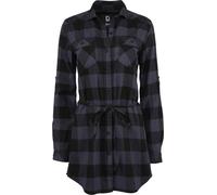 Brandit Lucy Longshirt Camisa de mujer, negro-gris, tamaño L