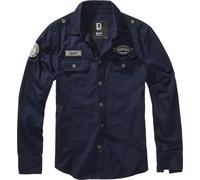 Brandit Luis Vintage Camisa, Azul marino, Talla XXL
