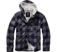 Brandit Lumber Chaqueta, negro-gris, tamaño S para Hombres