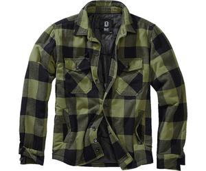 Brandit Lumber Chaqueta, negro-verde, tamaño 3XL para Hombres