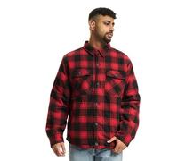 Brandit Lumber Jacket, color: red/black, size: 6XL
