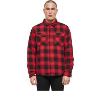 Brandit Lumber Jacket, Color: red/black, Size: S
