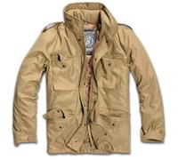 Brandit M65 Classic Jacket, Chaqueta Hombre, Camel, S