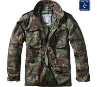Brandit M-65 Field Chaqueta de Invierno Anorak Capucha Cuello Army Impermeable