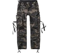 Brandit M-65 Ladies Pantalón, Camuflaje oscuro, Talla 28