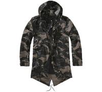 Brandit M51 Eeuu Parka Chaqueta Abrigo Chaqueta Capucha Militar Fishtail Hombre