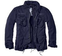 Brandit M65 Giant Chaqueta Hombres Policía Caliente Capa Seguridad Parka Navy