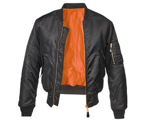 Brandit MA1 Chaqueta Negro L hombres