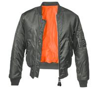 Brandit MA1 Classic Chaqueta, negro-gris, tamaño 5XL para Hombres