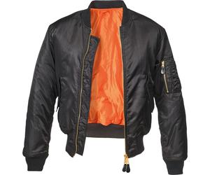 Brandit MA1 Classic Chaqueta, negro, tamaño M para Hombres
