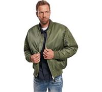 Brandit MA1 Hombre Cazadora Bomber Negro 100% Nailon