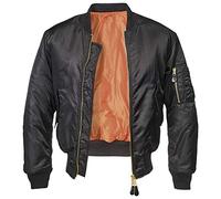 Brandit MA1 Jacket, Color: black, Size: 6XL