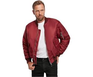 Brandit MA1 Hombre Cazadora Bomber Negro 100% Nailon