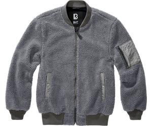 Brandit MA1 Sherpa Chaqueta de forro polar Teddy, antracita, Talla XL