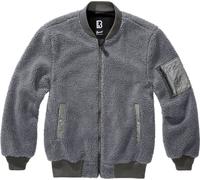 Brandit MA1 Sherpa Chaqueta de forro polar Teddy, antracita, Talla XXL